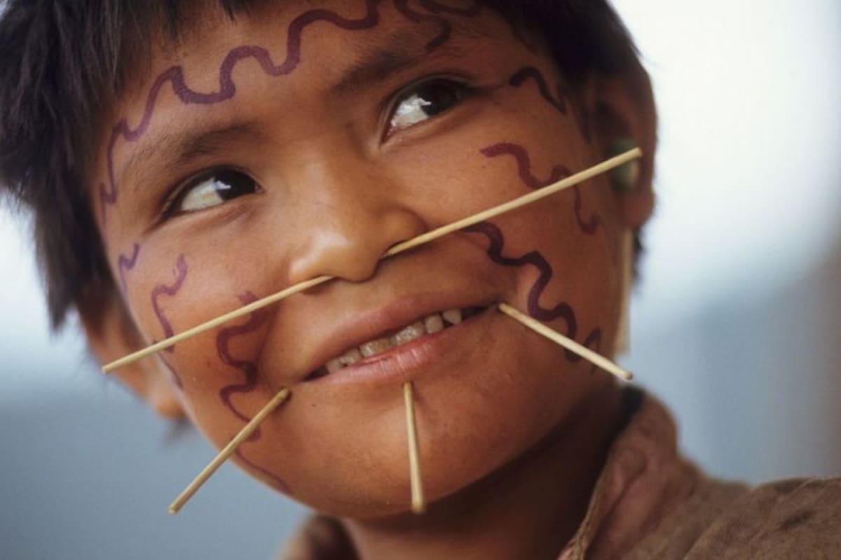 Los yanomamis, que se caracterizan por ser cazadores y recolectores, viven en la selva del Amazonas de Venezuela y Brasil