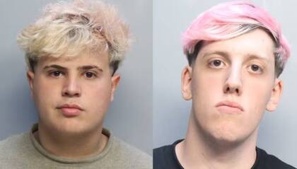 Los youtubers argentinos Lautaro “Beni” Mármol y Patricio “Pato” Perrotta