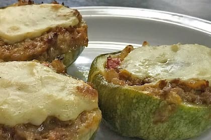 Los zapallitos rellenos fueron una innovación para la clientela estadounidense