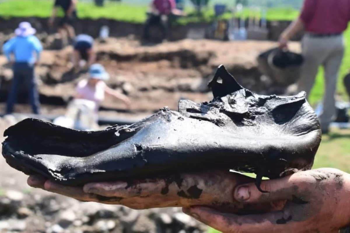 Los zapatos de cuero datan de hace más de 1800 años y sus características sorprendieron a los arqueólogos