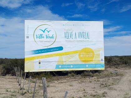 Loteo del barrio de Villa Verde en Las Grutas