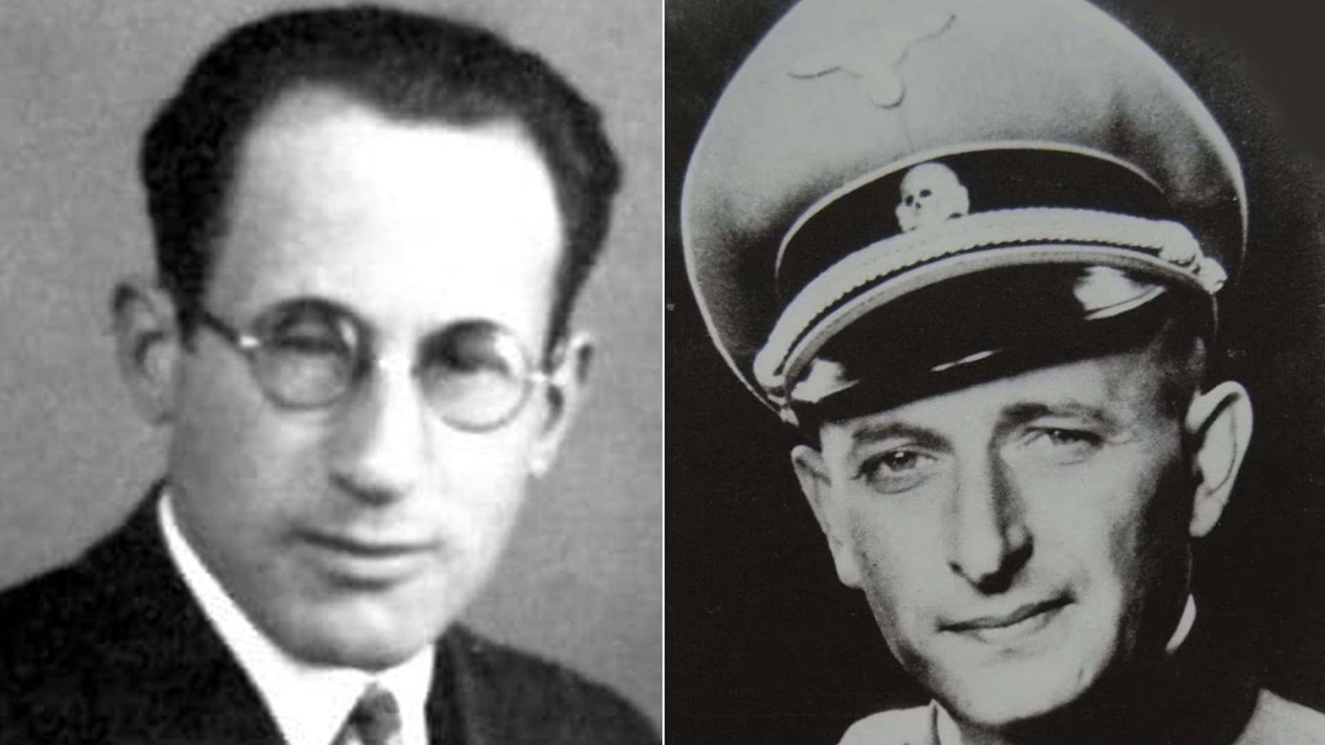 Lothar Hermann y Adolf Eichmann