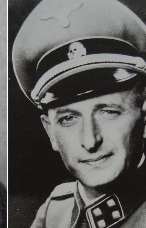 Lothar Hermann y Adolf Eichmann
