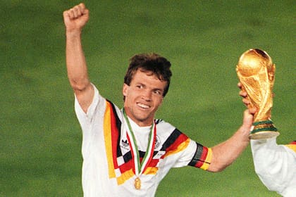 Lothar Matthäus, el único en haber jugado en 5 mundiales y ganar uno de ellos