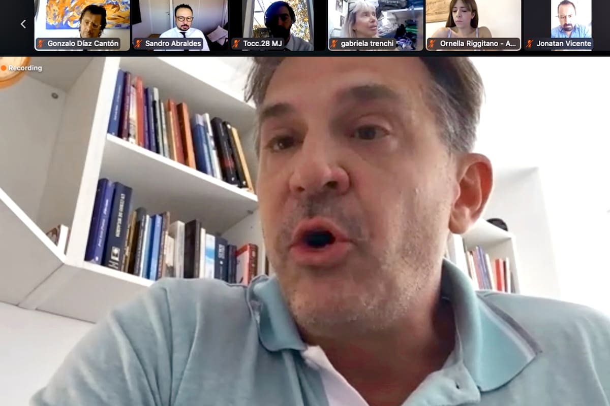 Lotocki durante una audiencia del juicio en 2022.