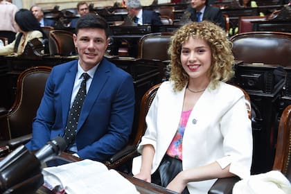 Lourdes Arrieta, en el recinto de la Cámara de Diputados