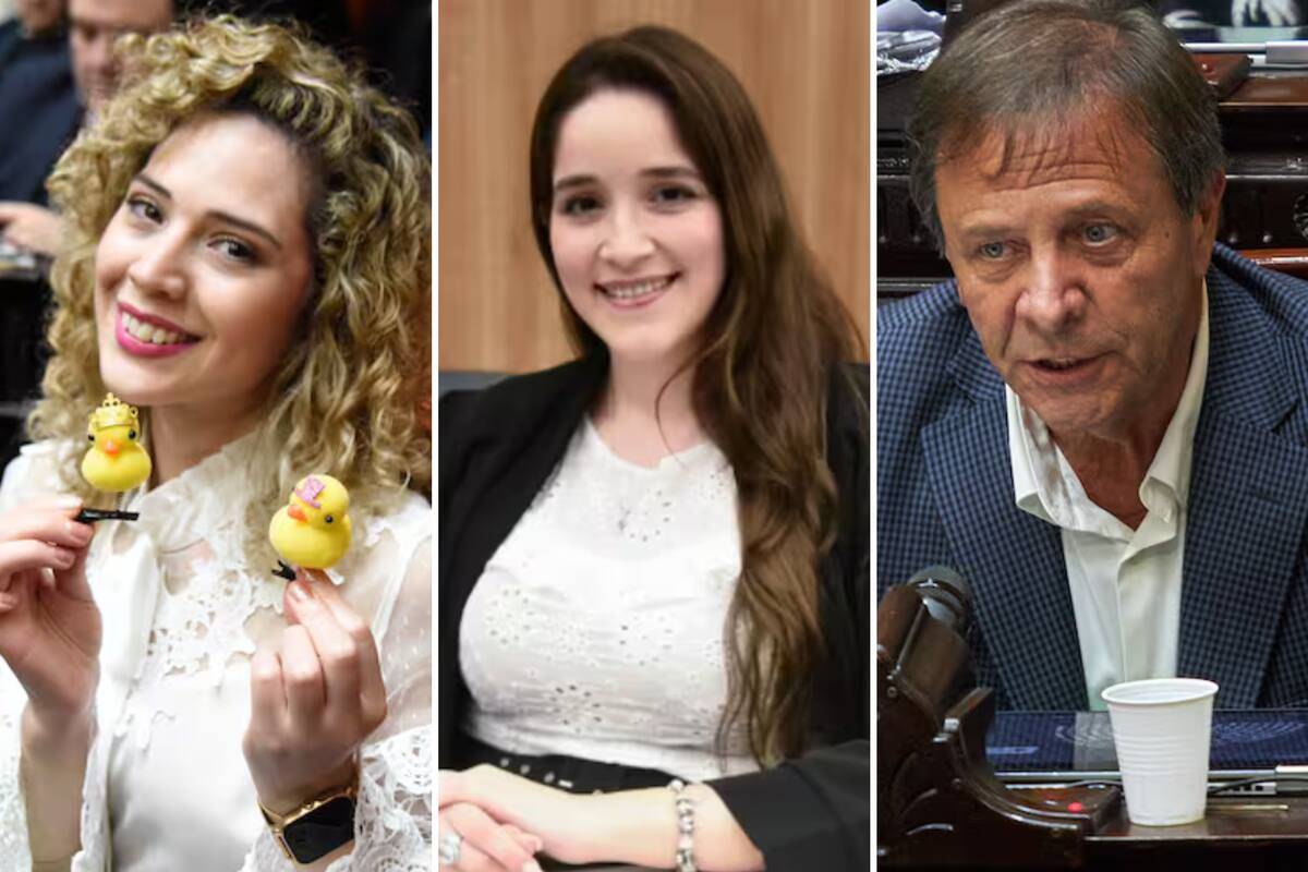 Lourdes Arrieta, Rocío Bonacci y Oscar Zago.
