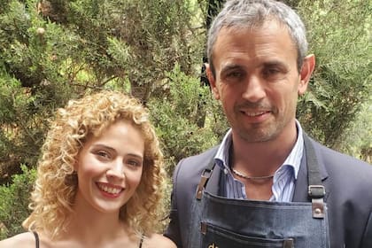 Lourdes Arrieta y Martín Menem