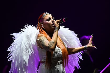 Lourdes Fernández regresó a los escenarios con un show en el teatro Gran Rex a una semana de la detención de su expareja