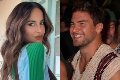 Lourdes Sánchez y Francisco Liotta comenzaron a mensajearse hace tres meses (Foto: Instagram @lourdesanchezok / @franciscoliotta)