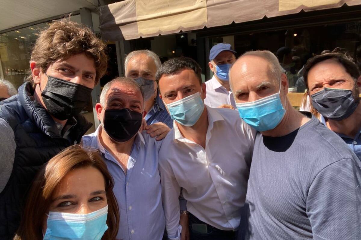 Lousteau y Rodríguez Larreta llegaron otra vez a Córdoba en campaña.