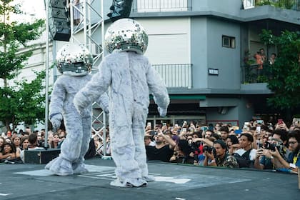 Louta en la jornada de apertura de Maratón Abasto