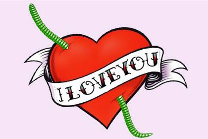 Love Bug fue un virus informático creado por el filipino Onel de Guzmán que afectó a millones de computadoras durante meses en 2000