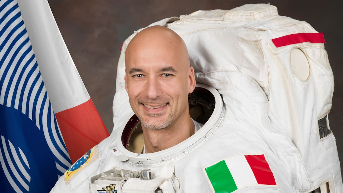 Luca Parmitano, piloto de la misión Artemis III al ser presentado: “Espero tener algo italiano en el menú”