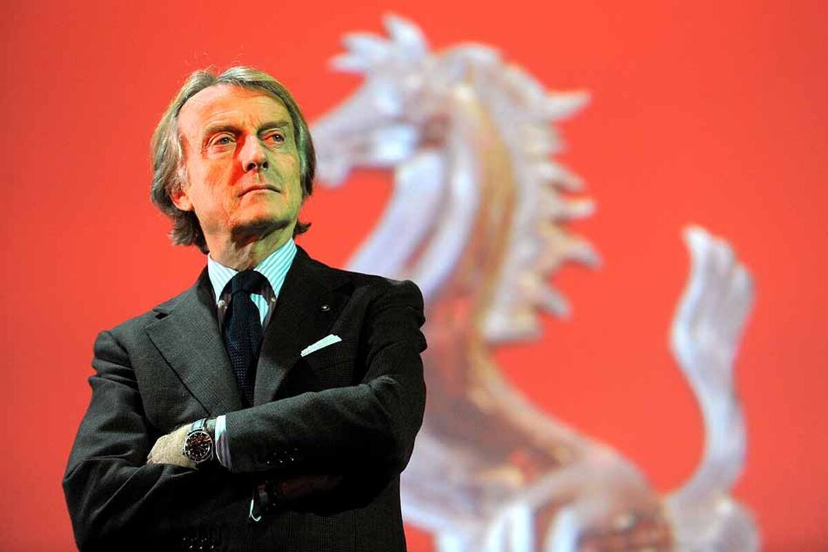 Luca Di Montezemolo, la mirada de un experto en la interna de Ferrari