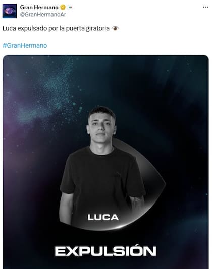 Luca Figurelli fue expulsado por Gran Hermano tras romper una de las reglas principales de la casa