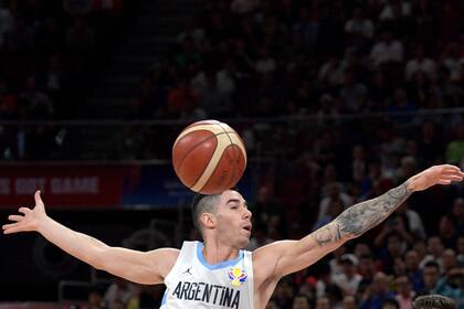 Luca Vildoza, en acción en las semifinales ante Francia