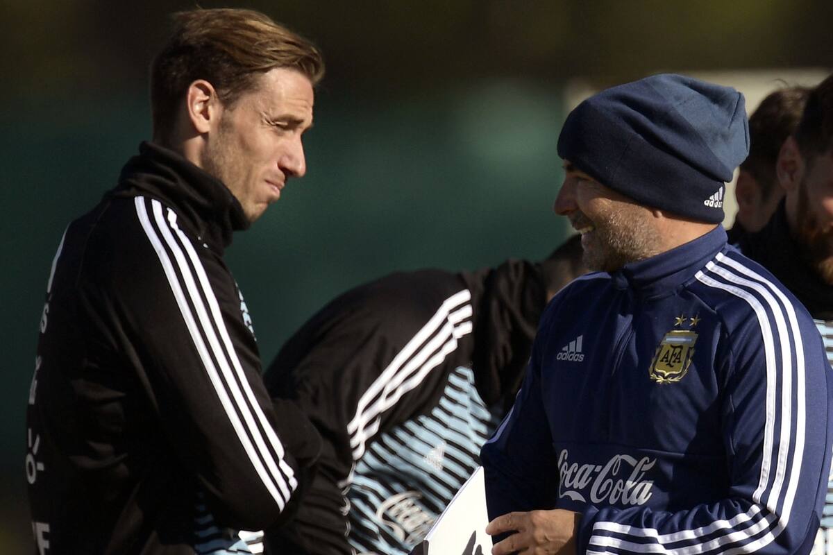 Lucas Biglia, en un dia muy particular