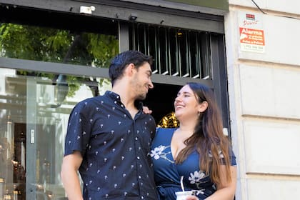 Lucas Boyero y Gabriela Degiglio