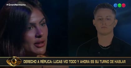 Lucas deslizó que Luana le habría sido infiel con un entrenador antes de que ingresara a Gran Hermano