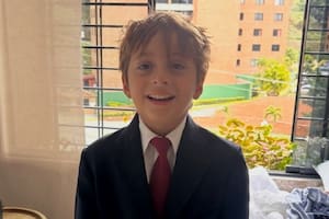 Lucas había cumplido años el lunes y estaba en Venezuela desde enero