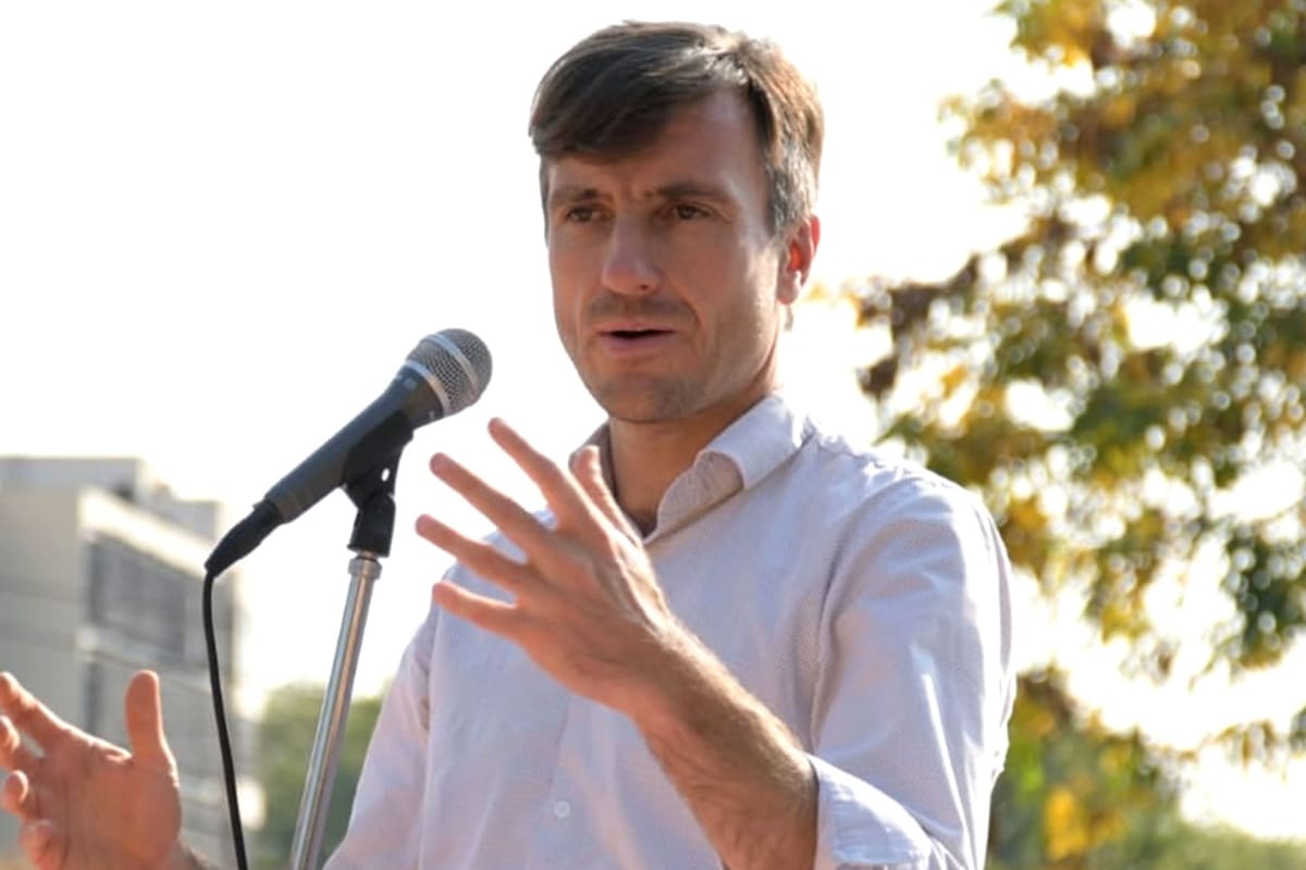 Lucas Ghi, anunció por redes sociales que echó a Andrés Rodríguez