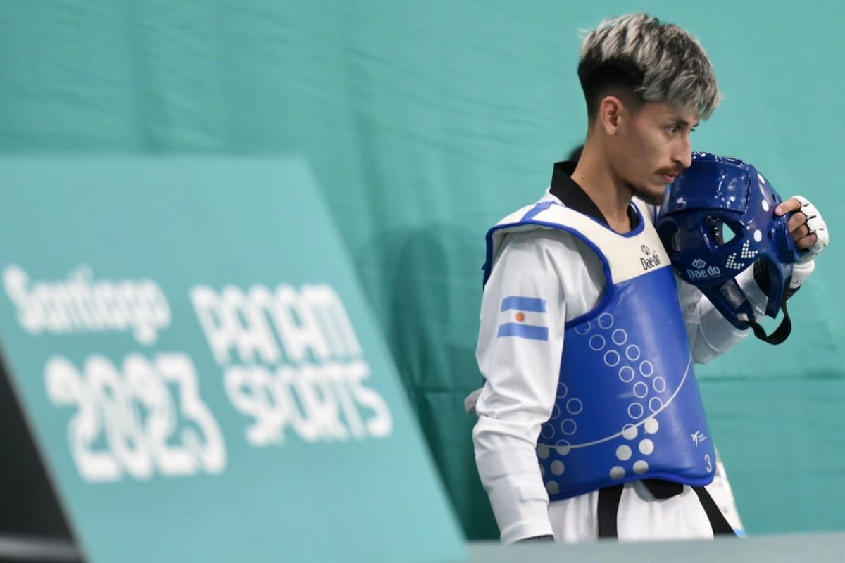 Lucas Guzmán no tuvo resto en la final ante el mexicano Brandon Plaza Hernández