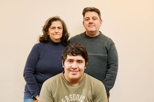 Cuando llegó el llamado, descubrieron que no solo iban a ser padres de Lucas