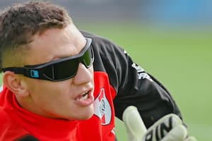 Por qué los arqueros de River utilizan anteojos oscuros durante los entrenamientos en Orlando