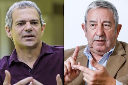 Lucas Llach y Julio Cobos