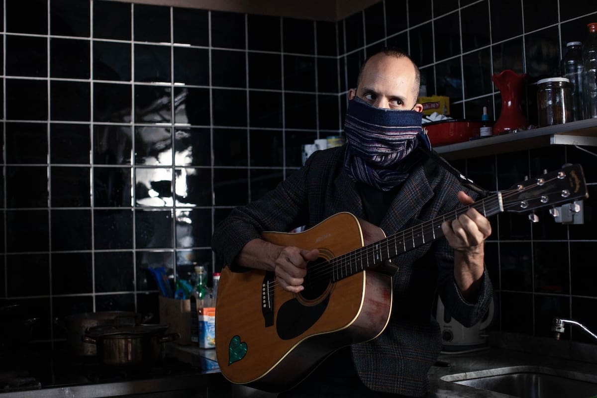 Lucas Martí se mudó al estudio Avesexua cuando se decretó el Aislamiento Social, Preventivo y Obligatorio