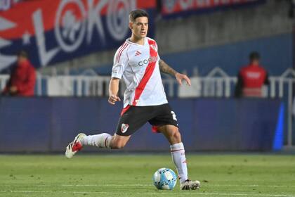 Lucas Martínez Quarta sería el segundo central de River, en lugar de Paulo Díaz, lesionado