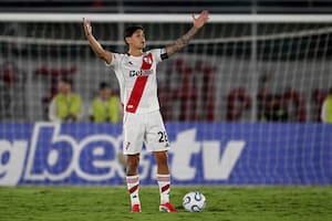 Lucas Martínez Quarta sería titular y capitán de River en la final de ese domingo frente a Belgrano