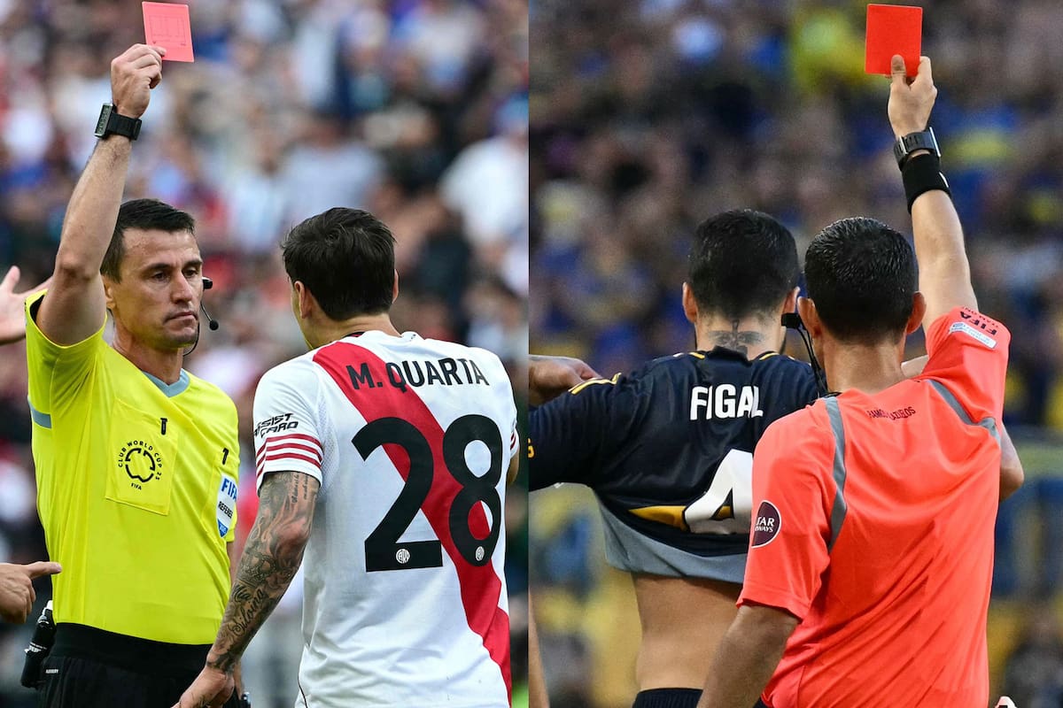 Lucas Martínez Quarta y Nicolás Figal; River y Boca fueron expulsados muy rápido del primer gran Mundial de clubes