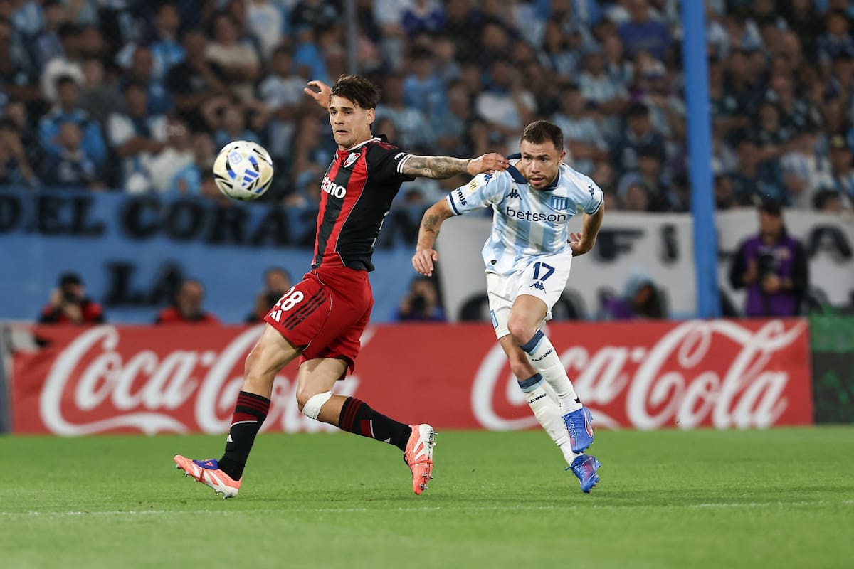 Lucas Martínez Quarta y Tomás Conechny, piezas de un interesante Racing vs. River que propone el torneo Apertura para este domingo.