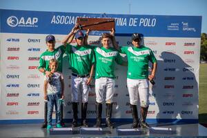 Ganó un abierto con Poroto Cambiaso y quiere igualar a su papá multicampeón