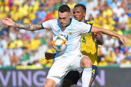 Lucas Ocampos estuvo algún tiempo fuera de la selección, pero ahora tiene una nueva oportunidad
