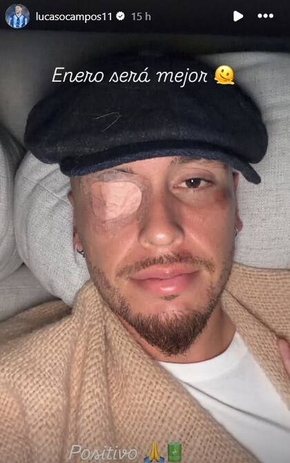 Lucas Ocampos tendrá una semana de reposo hasta recuperarse completamente