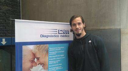 Lucas Orban cumplió con la revisión médica