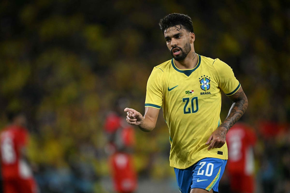 Lucas Paquetá es una de las figuras que tiene el Brasil de Carlo Ancelotti