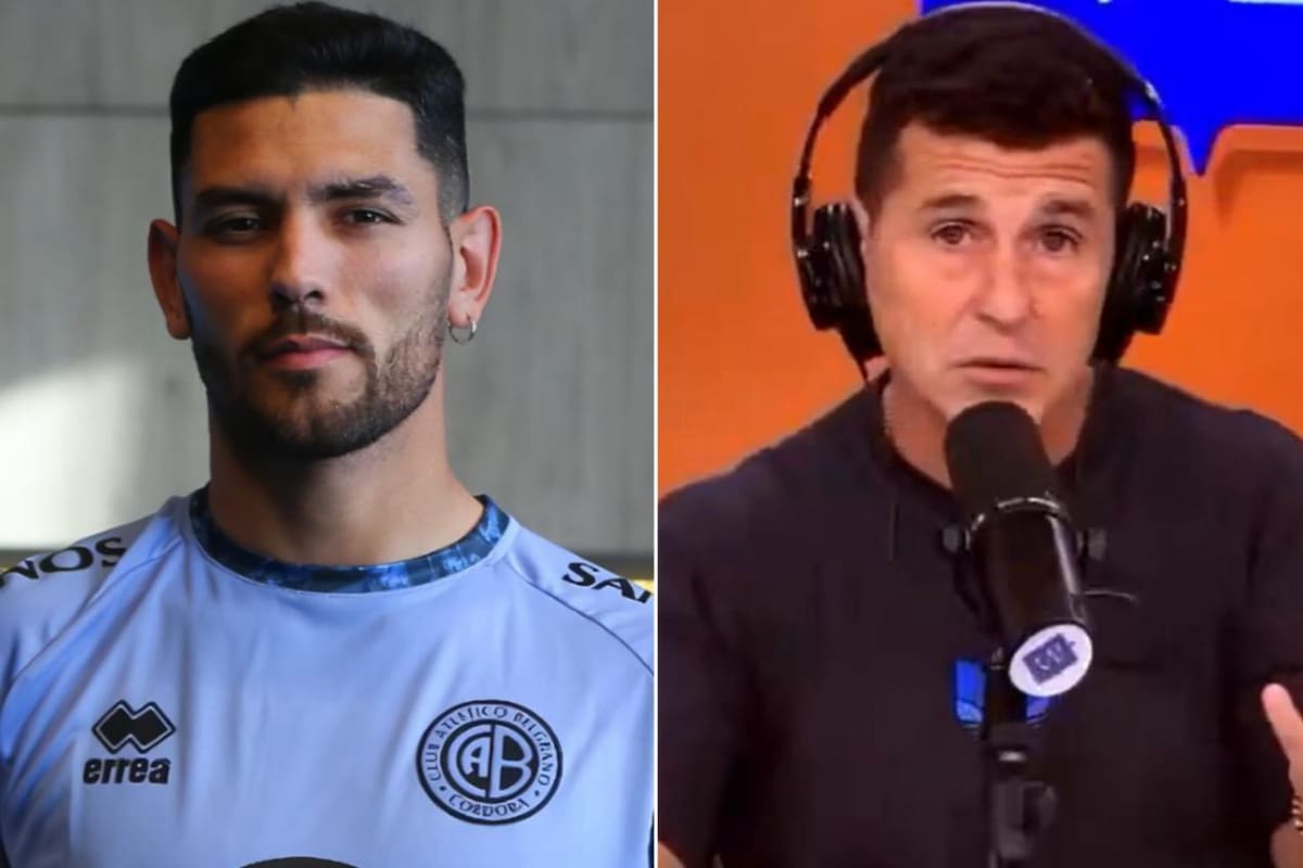 Lucas Passerini cruzó a Hernán Castillo por un comentario sobre los jugadores de Belgrano