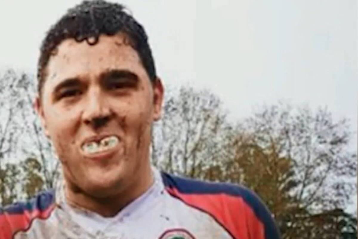 Lucas Pertossi fue quien registró casi toda la escena, la noche del 18 de enero