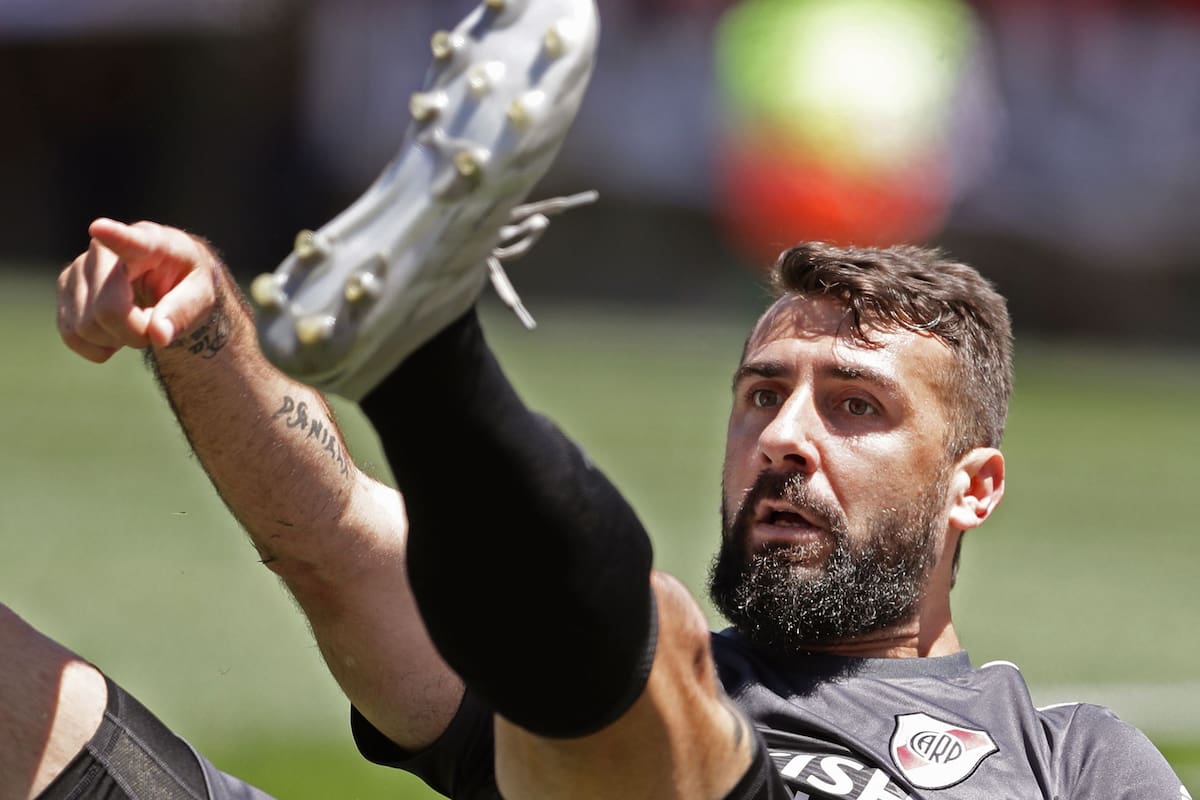 Lucas Pratto y River intentan mejorar la forma del delantero, que convirtió poco en los últimos tiempos.