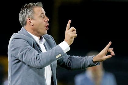 Lucas Pusineri, entrenador de Deportivo Cali.