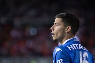 Robertone. El volante de Vélez que admira a Banega y copiaba a Ronaldinho