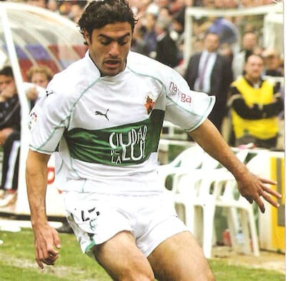 Lucas Valdemarín con la camiseta del Elche de España