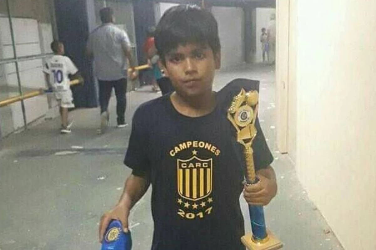 Lucas Vega tenía 13 años