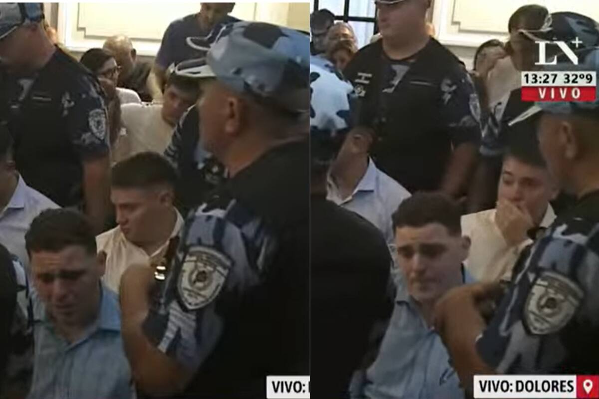 Lucas y Luciano Pertossi estallaron en llanto al conocer la sentencia