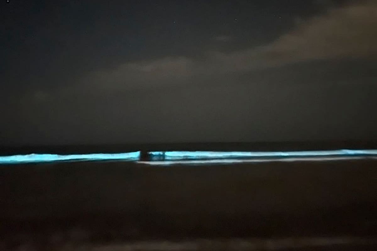 "Luces"en el mar de Cariló