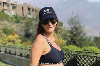 Mamá crack: Luciana Aymar mostró la panza de cinco meses en Instagram